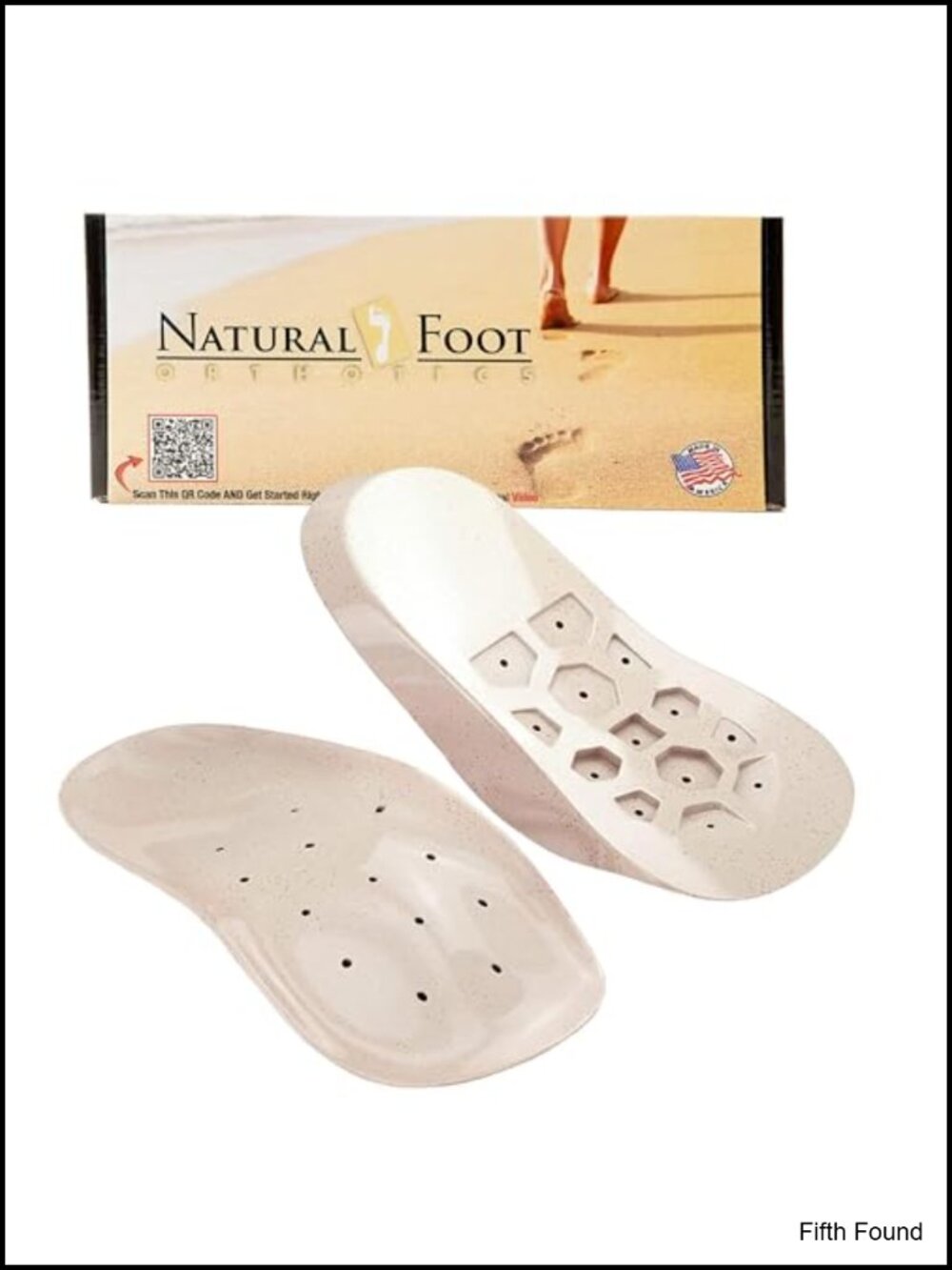 Podiatrist-Designed Orthotic Insoles High Arch Support Plantar Fasciitis Relief